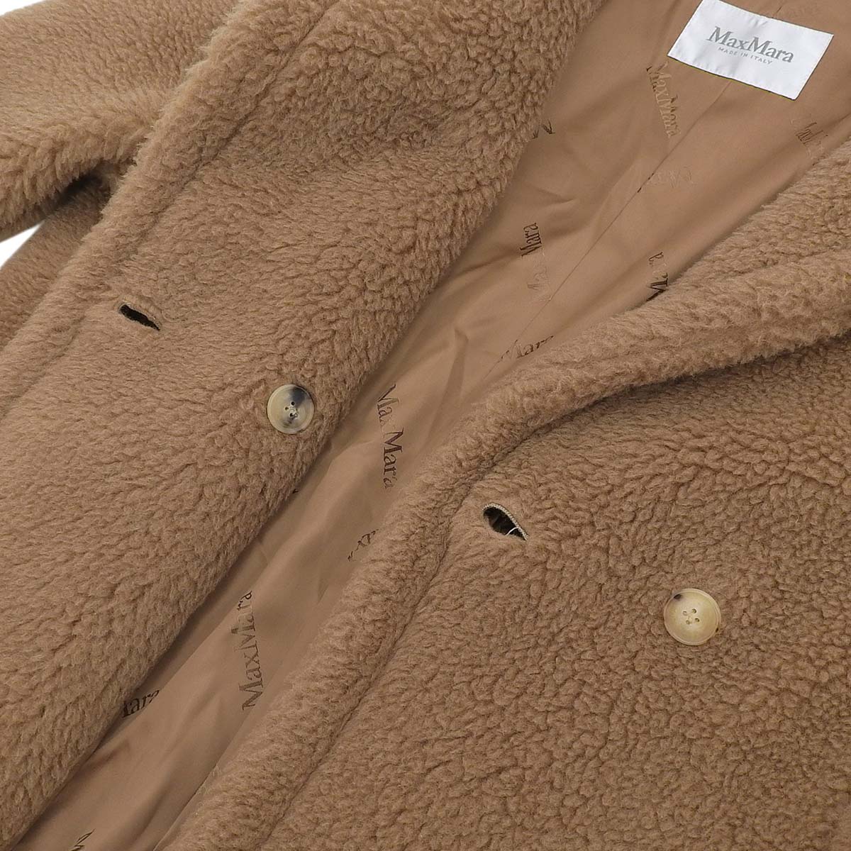 テディベア ロングコート 2023年 XS