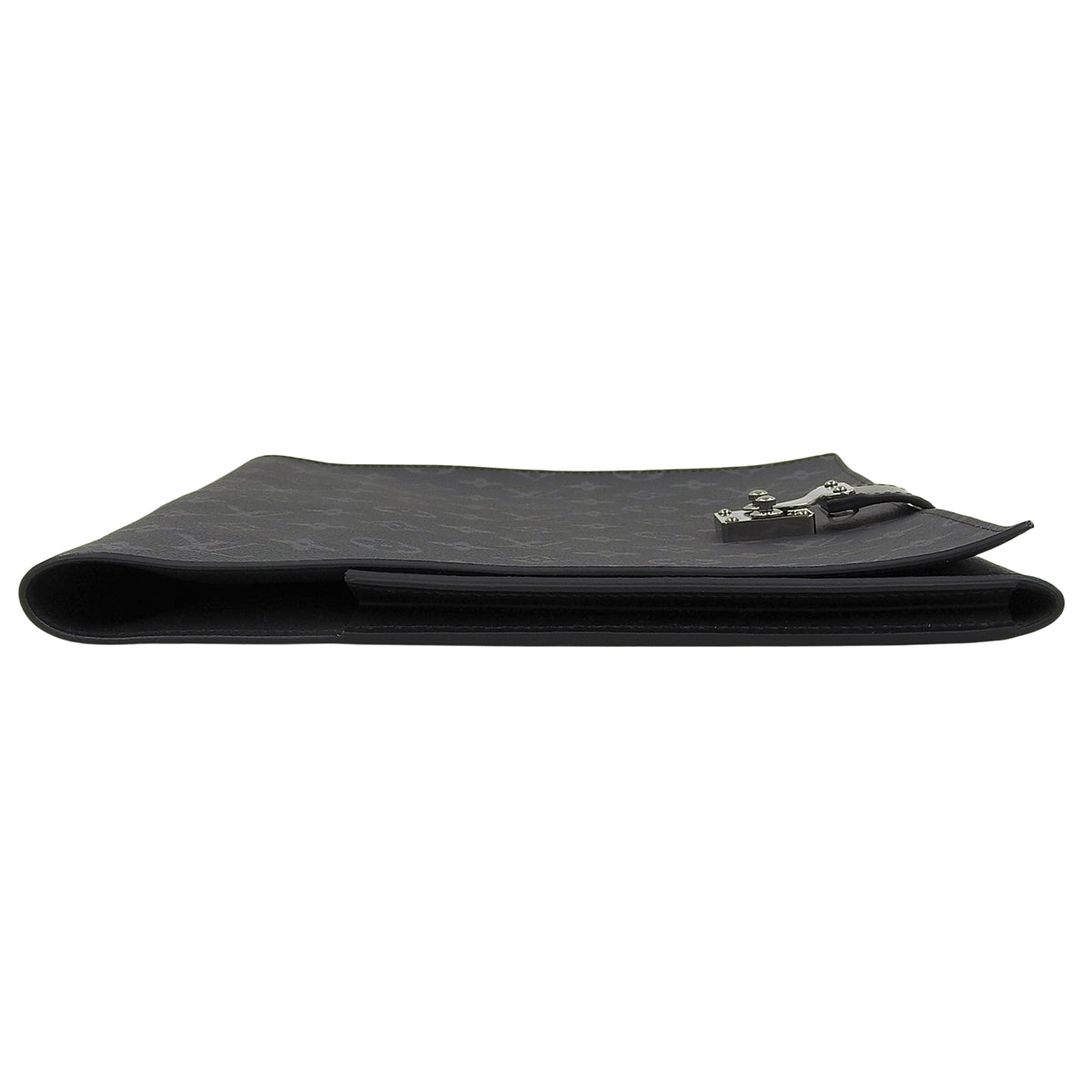 Monogram Eclipse 棋盘格文件包 Frank GM Monogram Eclipse 帆布 黑色 灰色 GI0273 文件箱 公文包 手提包