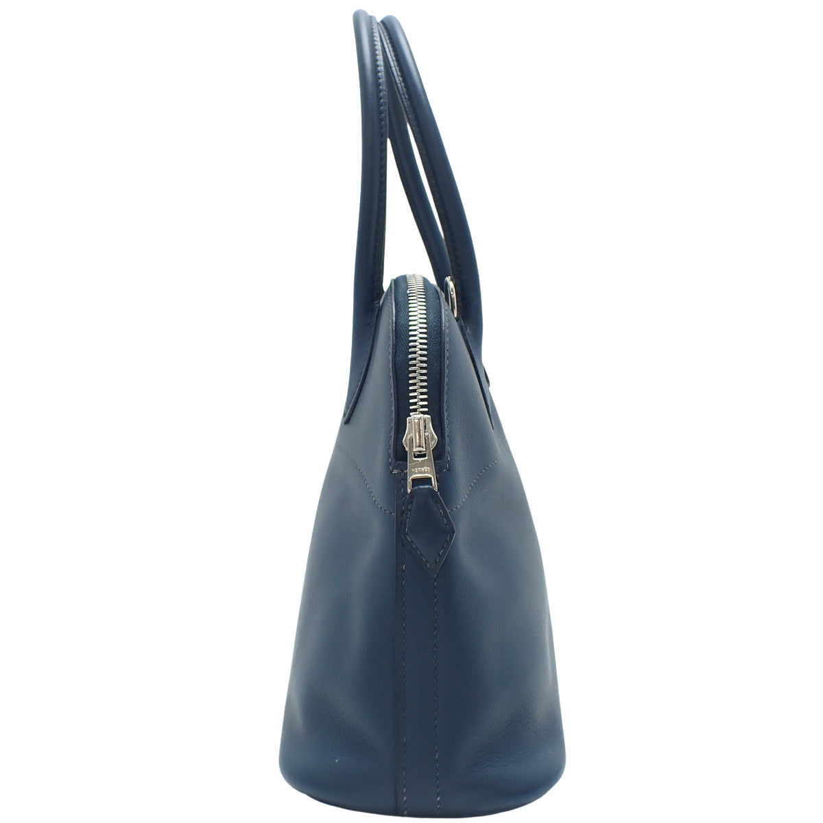 Bolide 27 Leather Blue Silver Hardware □L stamp