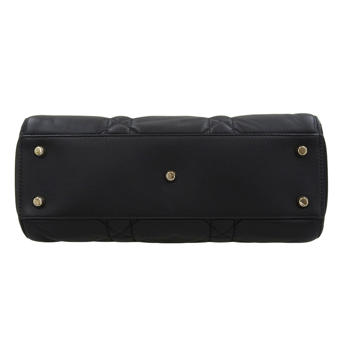 Lady D-Sire Bag Medium Black Lambskin