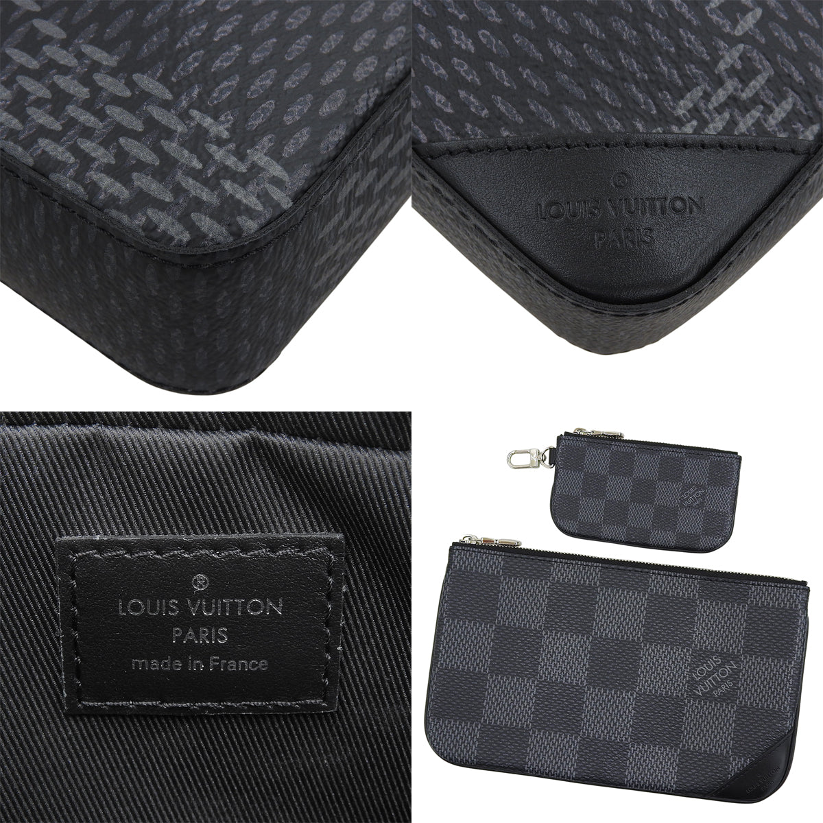 Damier Graphite 3D Trio Messenger N50017