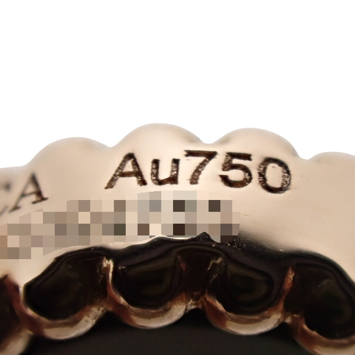 中古梵克雅宝Vintage Alhambra 四叶草手链 5图案 K18PG 12.8g