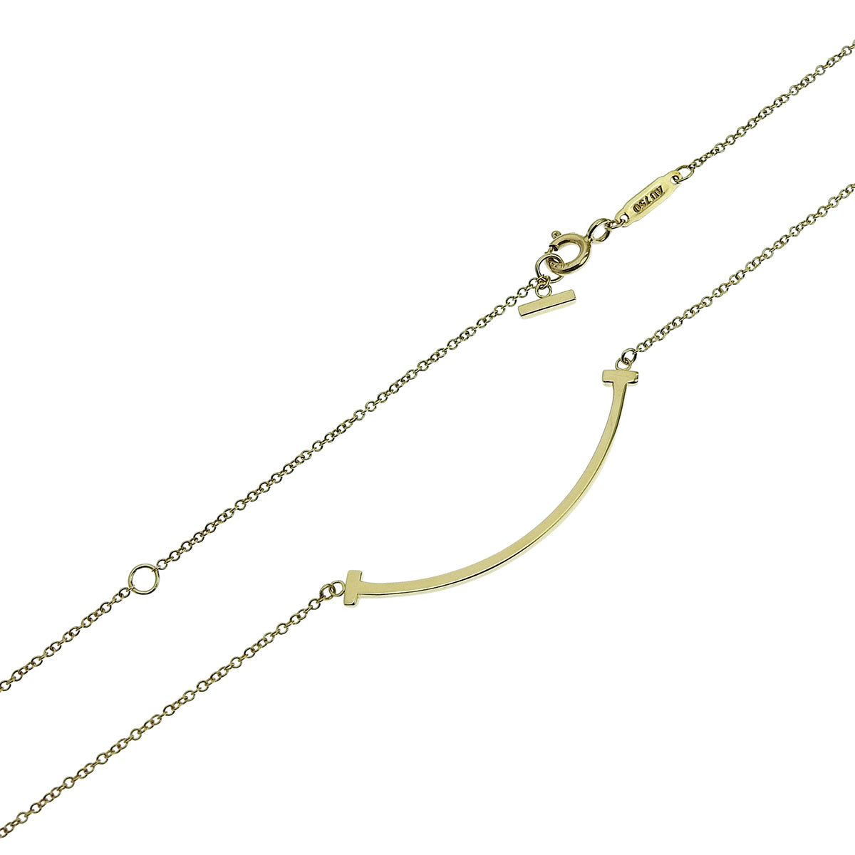 Smile Pendant Small Yellow Gold K18YG 2.9g