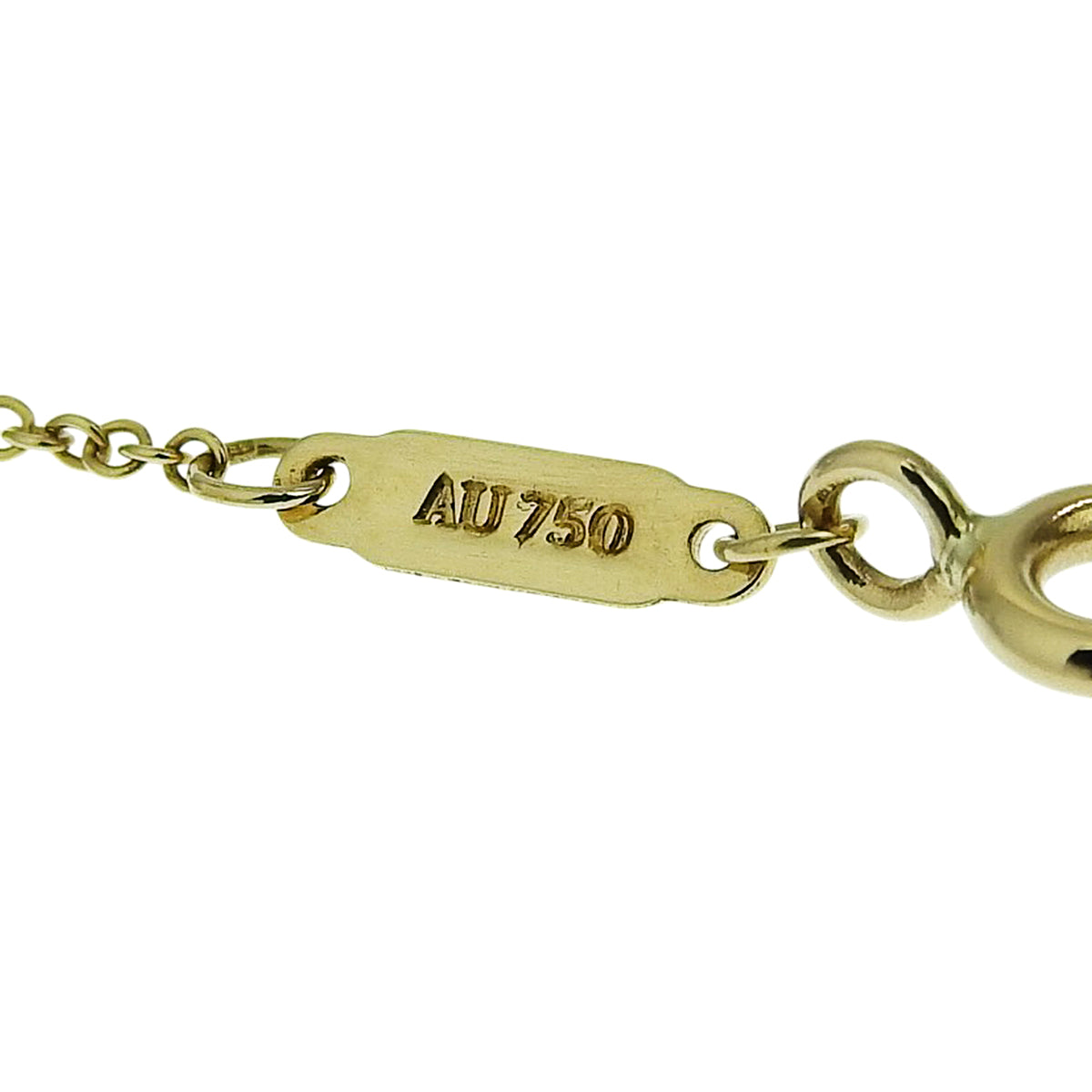Smile Pendant Small Yellow Gold K18YG 2.9g