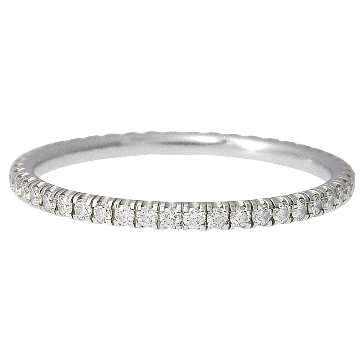 Étincelle Ring Diamond White Gold K18WG 50 1.1g