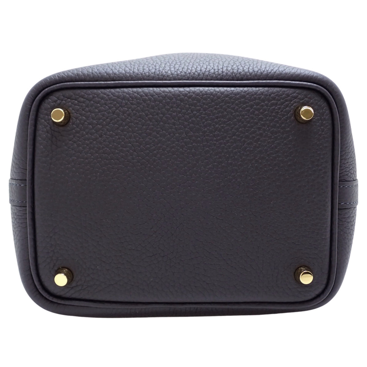 Picotin Lock PM Taurillon Clemence Ebene 金色五金 K刻印