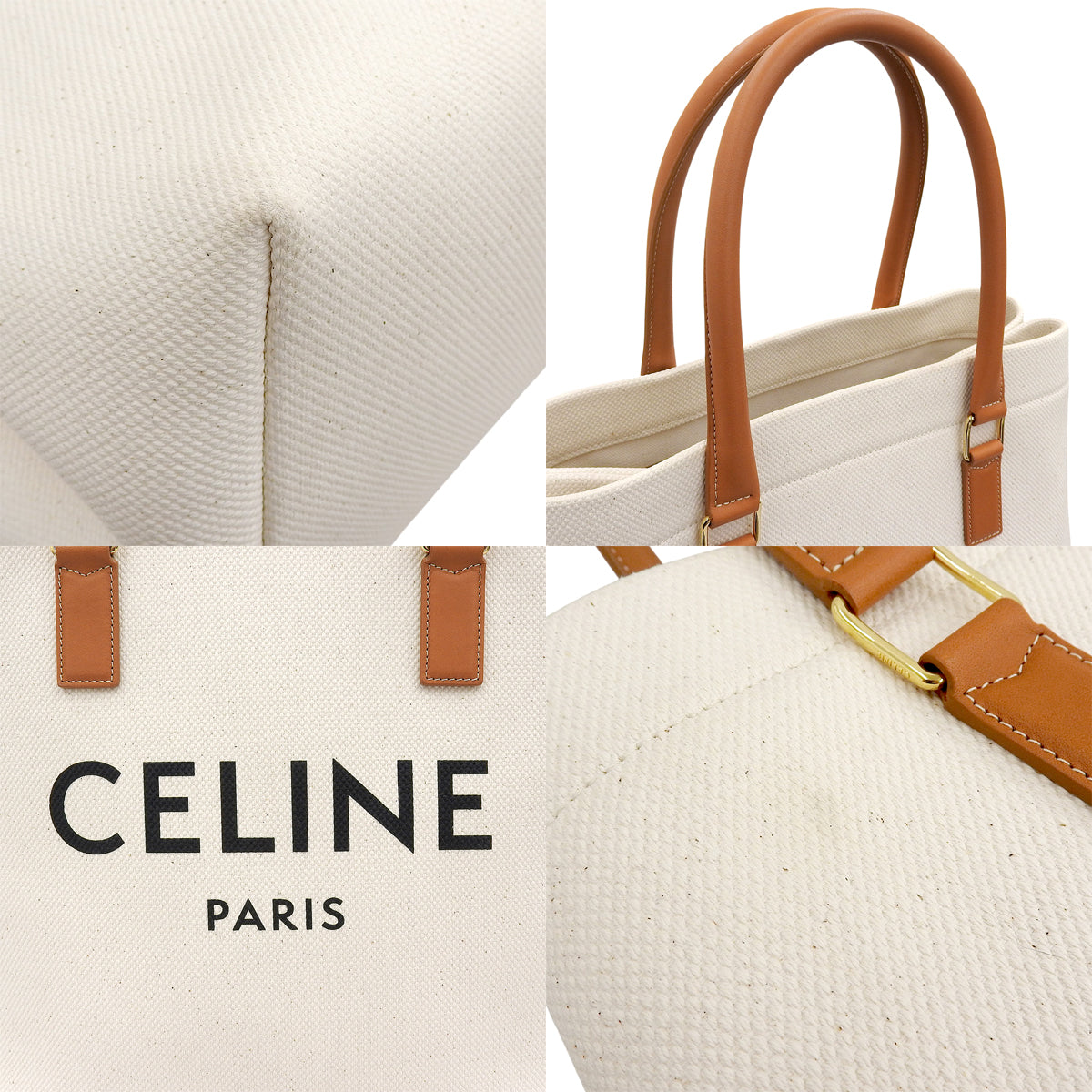 ニュー ホリゾンタル キャンバス レザー Natural/Tan 192162BNZ.02NT