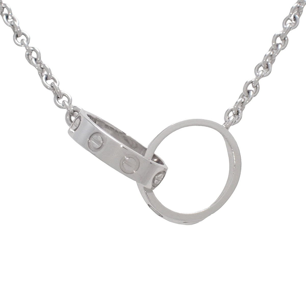 LOVE Pendant White Gold K18WG 7.1g
