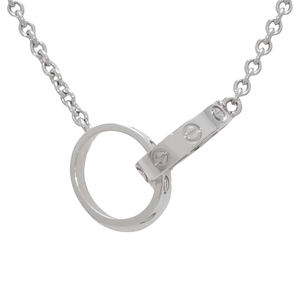 LOVE Pendant White Gold K18WG 7.1g