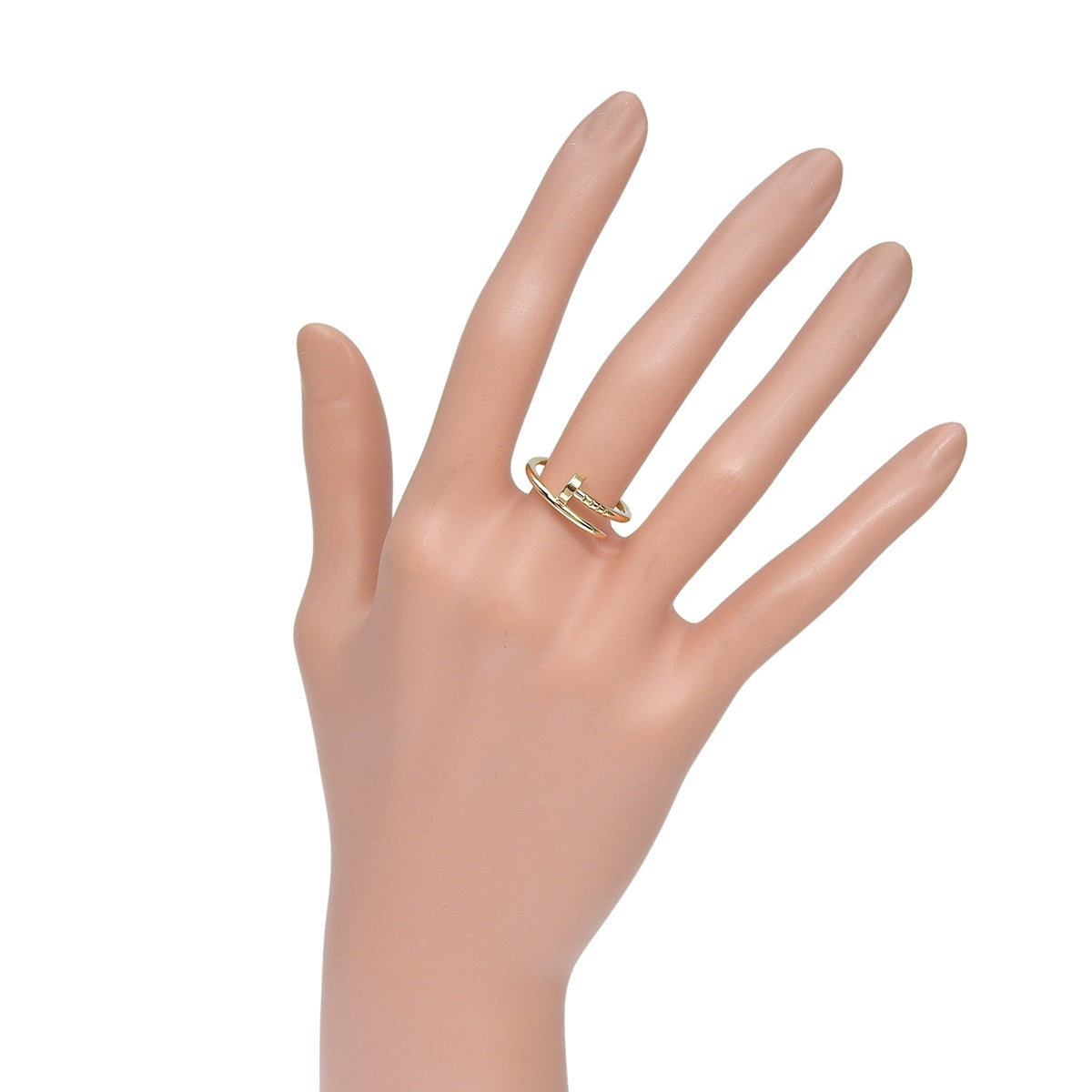 Juste un Clou 戒指,小号款,18K 黄金,尺寸 51,3.4 克