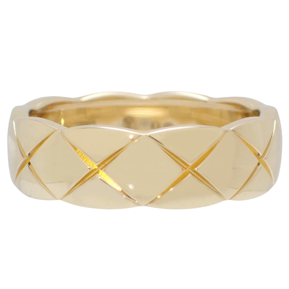 Coco Crush Ring Medium Yellow Gold K18YG 61 7.2g