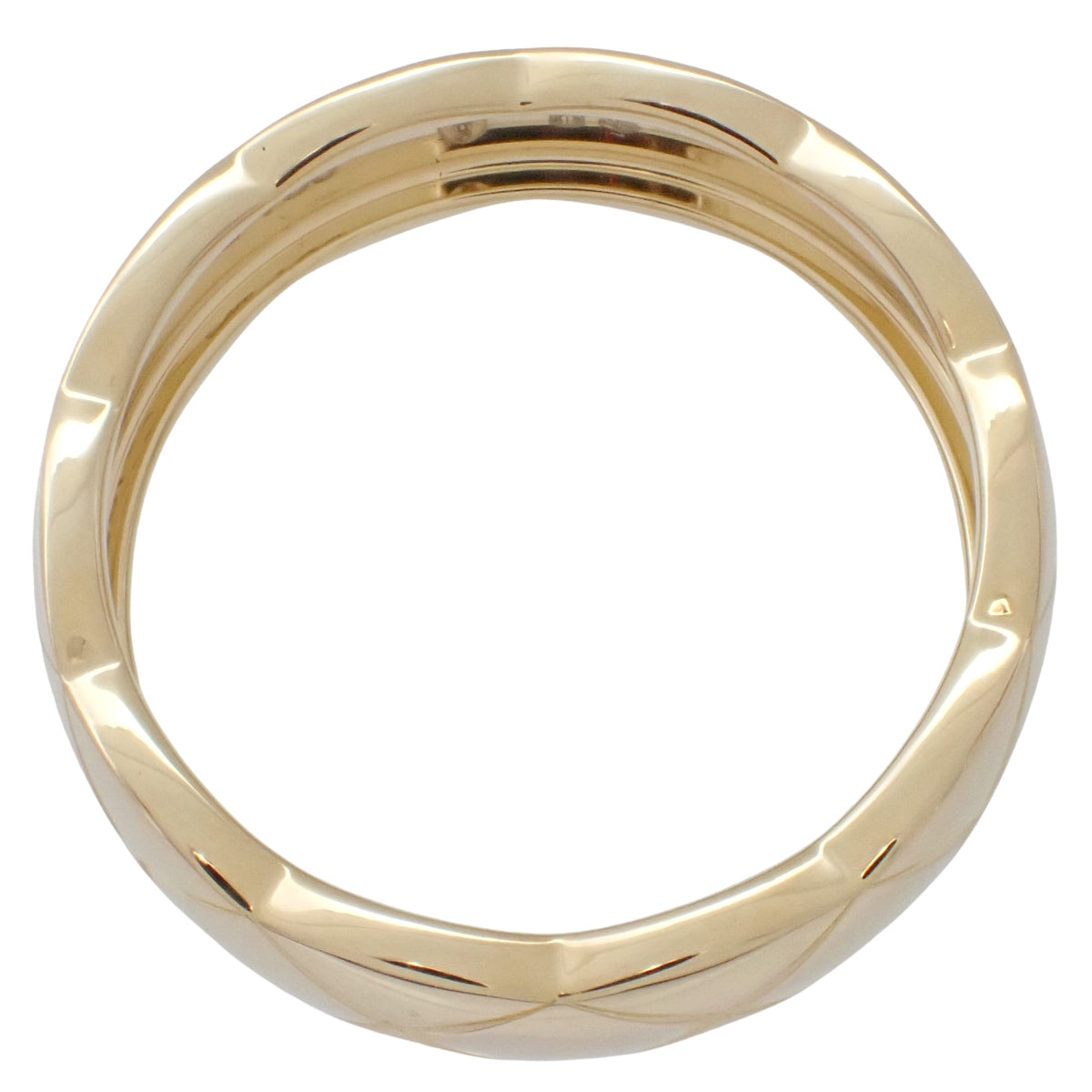 Coco Crush Ring Medium Yellow Gold K18YG 61 7.2g
