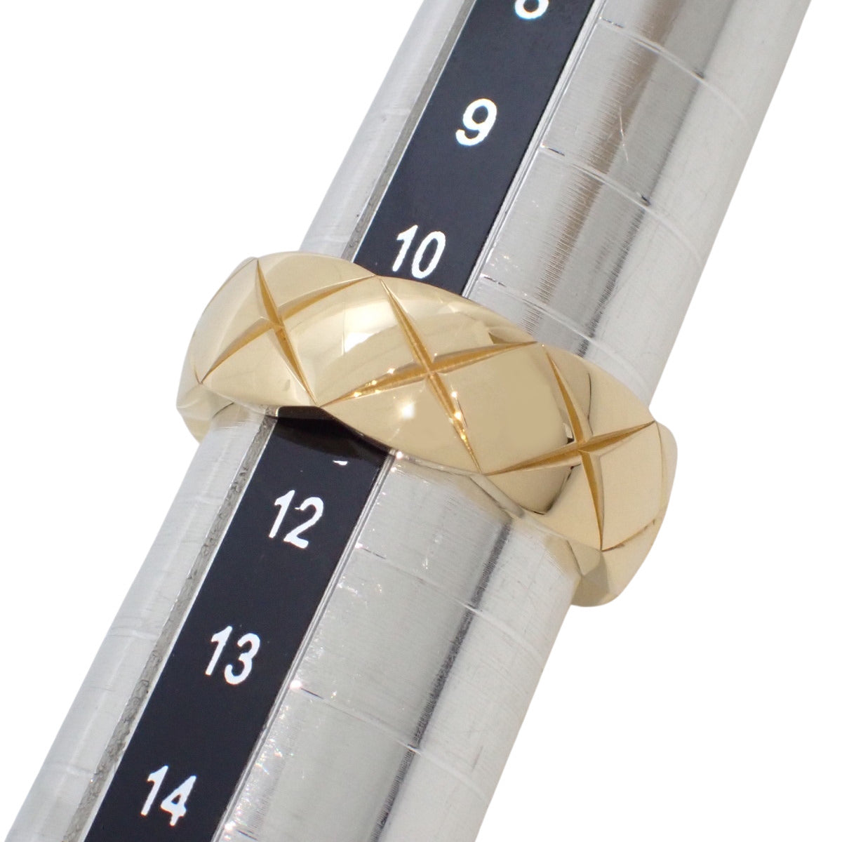 Coco Crush Ring Medium Yellow Gold K18YG 51 6.6g