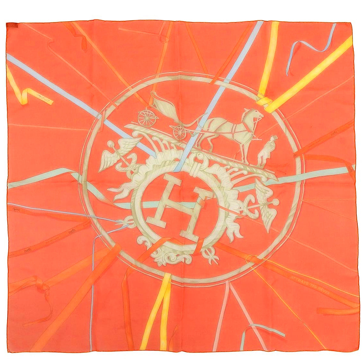 ATTRAPE TES REVES Seize Your Dreams Scarf 90 Silk