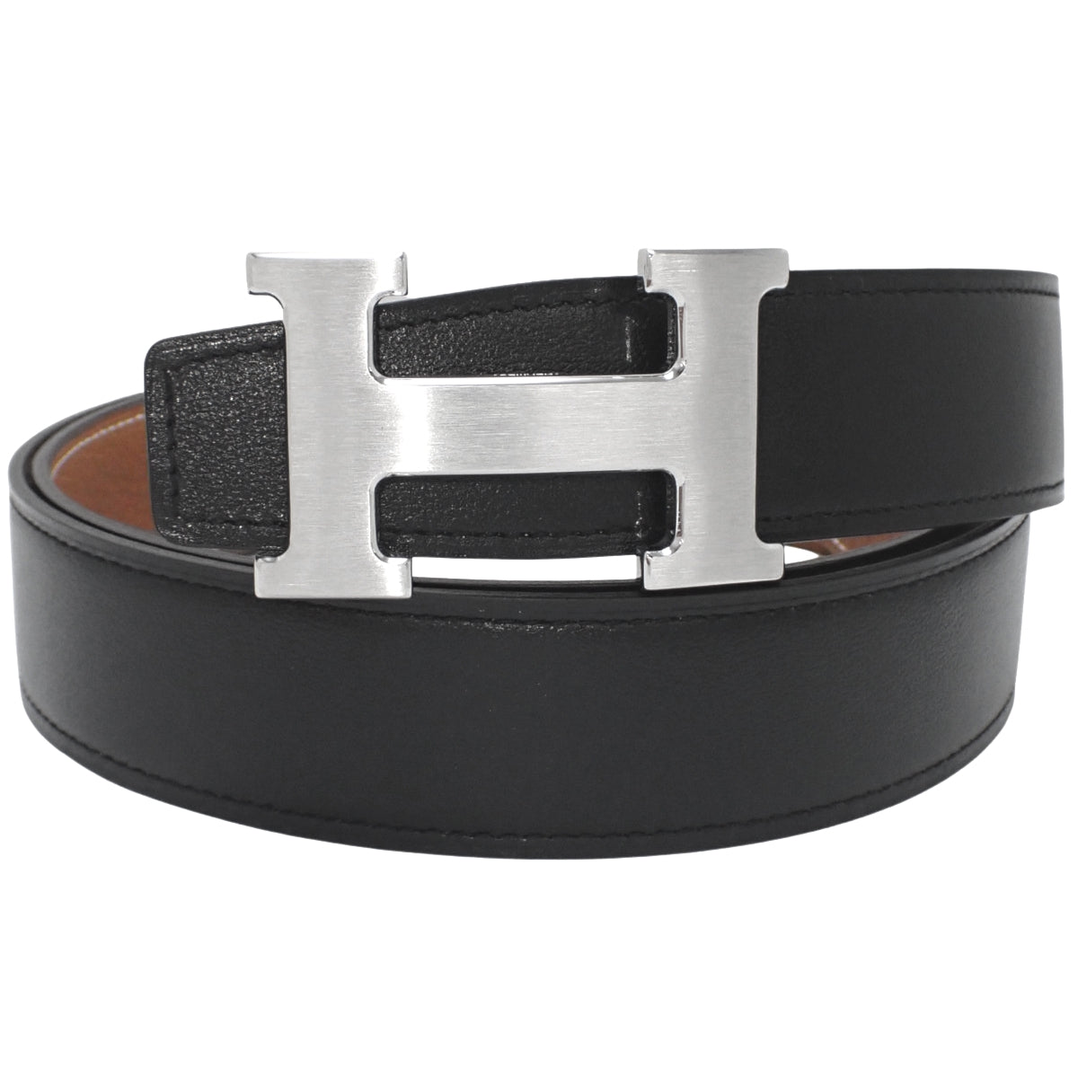 Constance H-belt Reversible 95 Togo Leather Gold K stamp