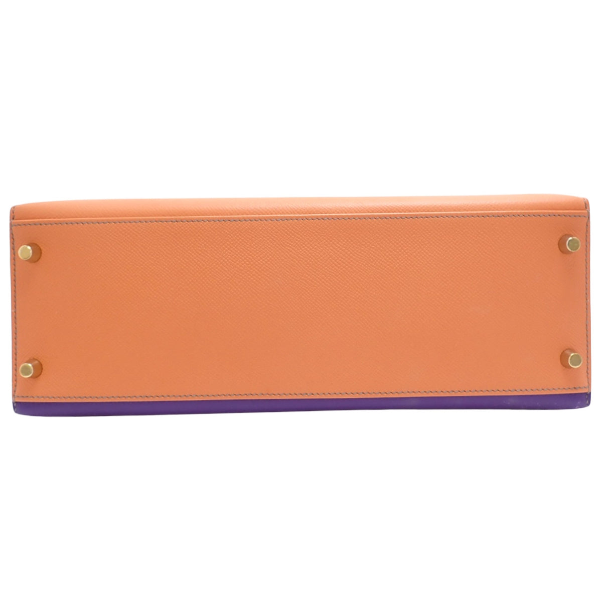Kelly 32 (Sellier) Veau Epsom Ultraviolet Bleu Lin Gold hardware □Q stamp
