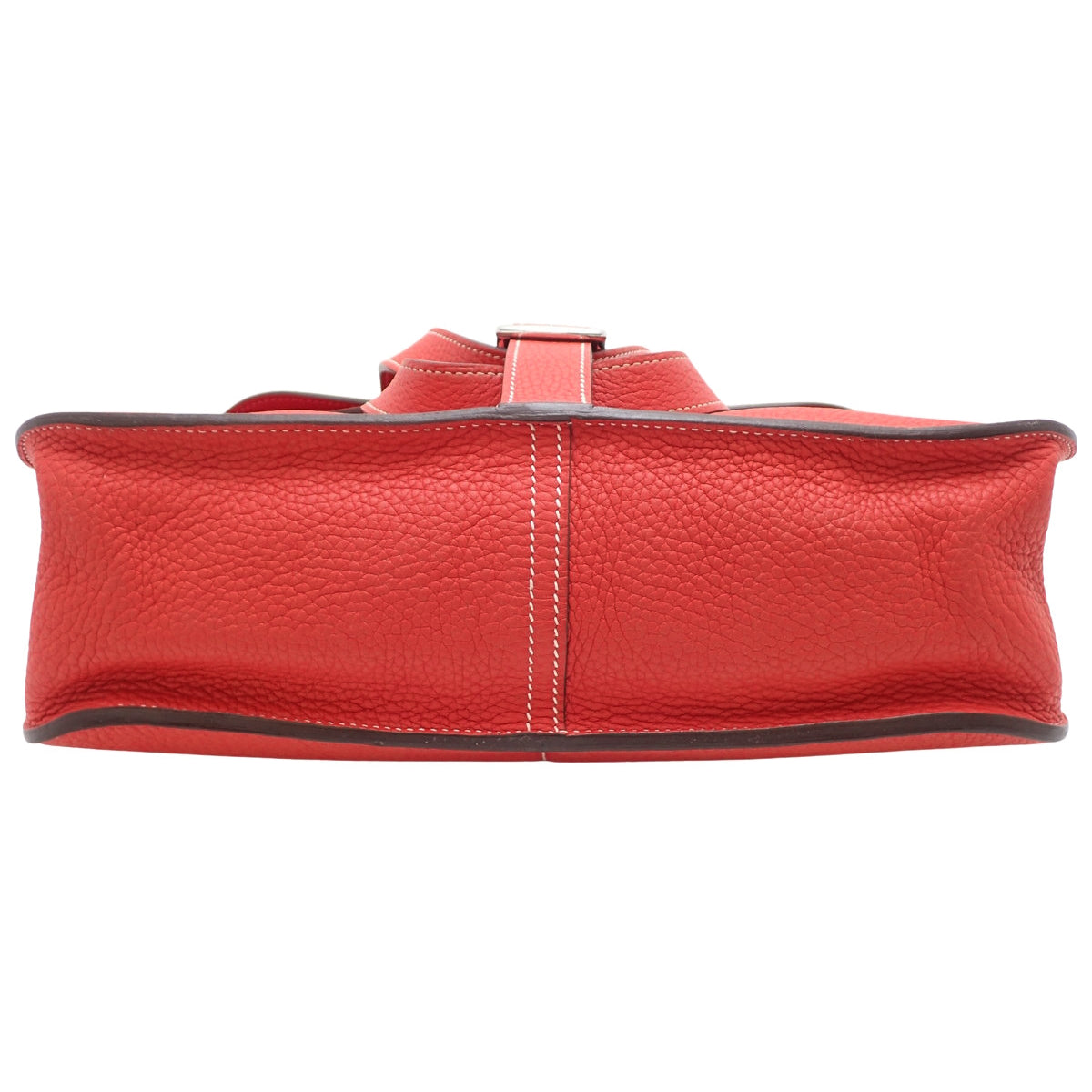 Hermès Arzan 31, Clemence leather, Palladium hardware, Rouge Casaque, Silver hardware, X stamp