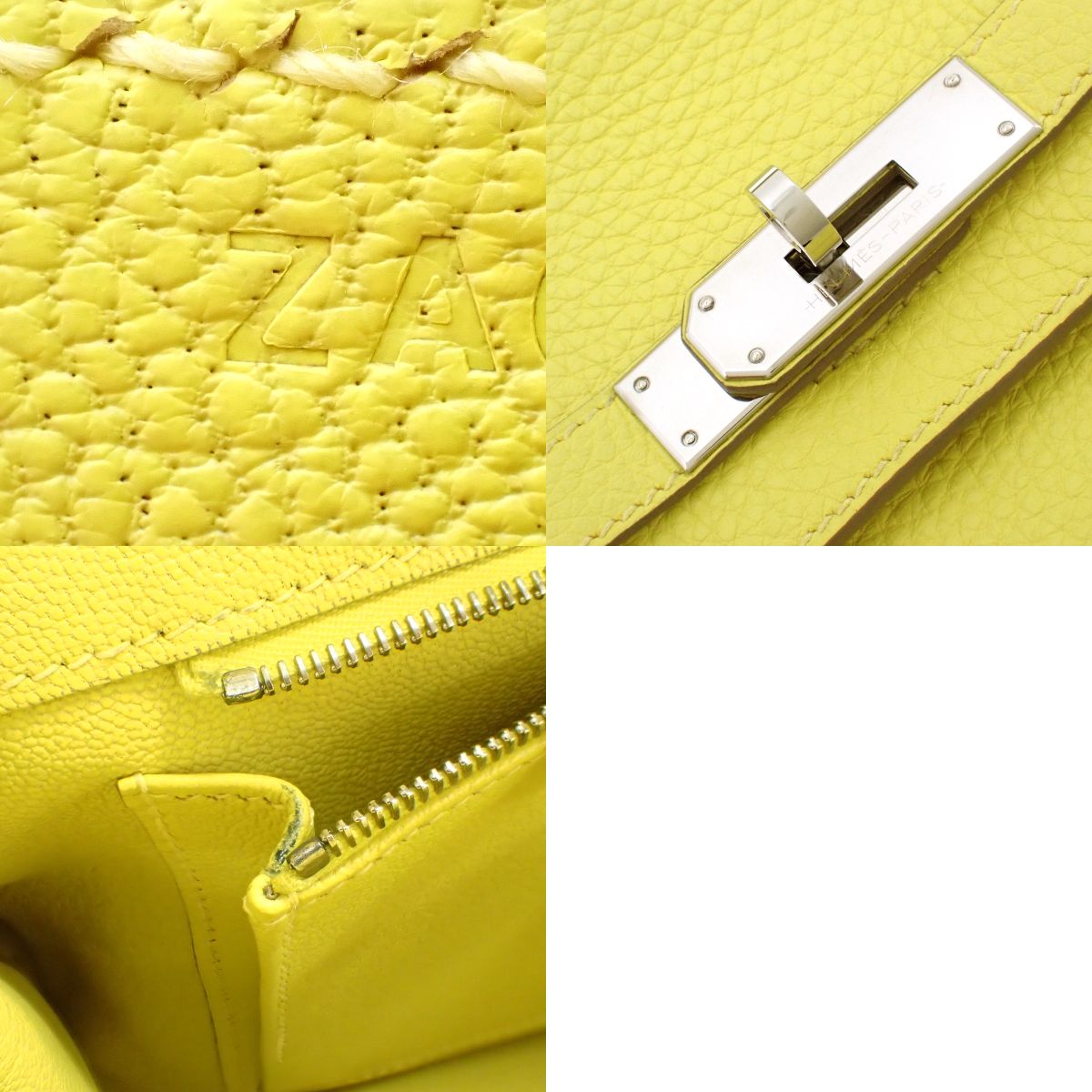 Birkin 30 Taurillon Clemence 皮革 钯金配件 青柠色 银扣 Z刻印