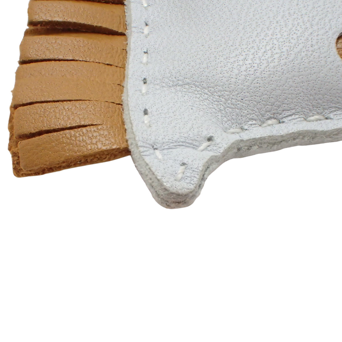 Rodeo charm MM Agneau Milo Bleu Brume Mint Sesame Z stamp