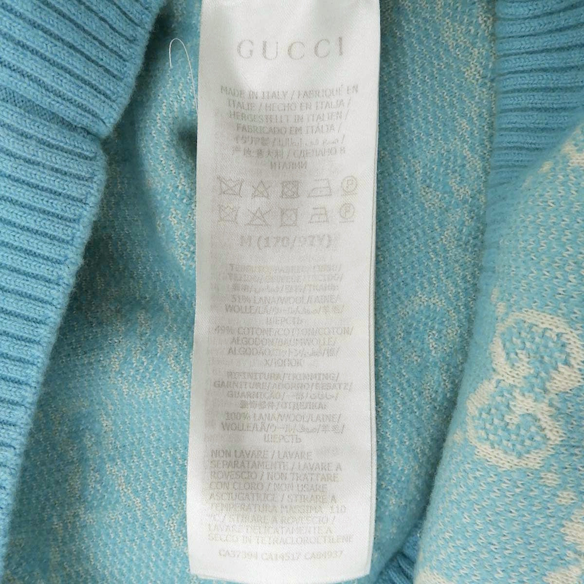 GGロゴ 半袖ニット M