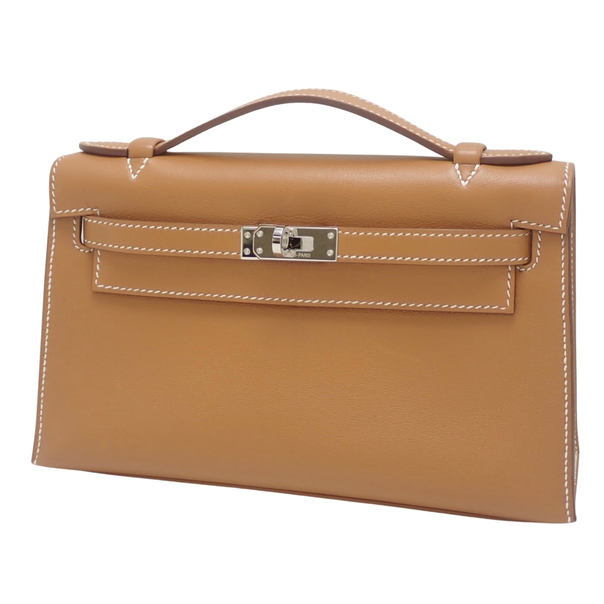 Pochette Kelly Swift Palladium Hardware Gold Silver Hardware