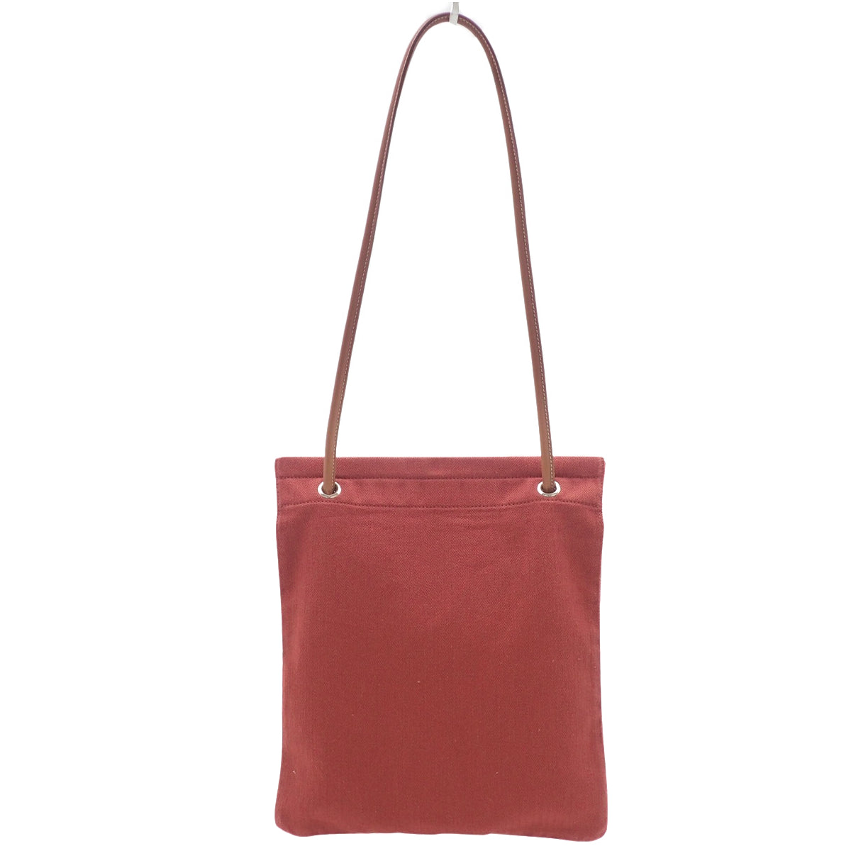 Sac Aline MM Toile Chevron Vau Swift Palladium Rouge H/Gold 银扣 Z刻印