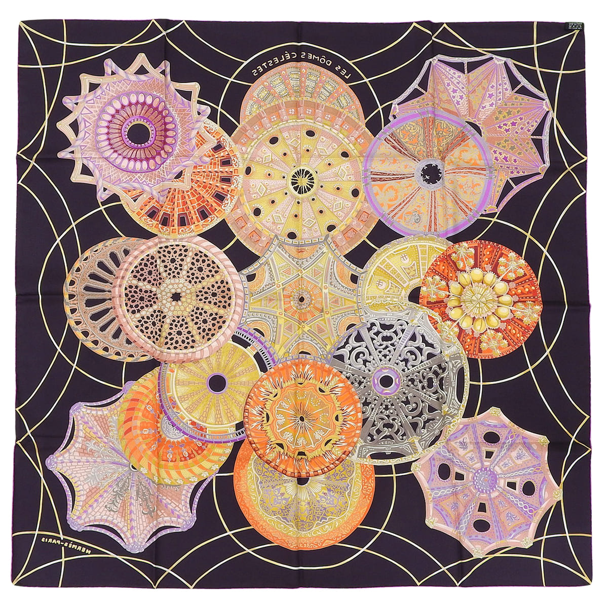 LES DOMES CELESTES The Celestial Domes Scarf 90
