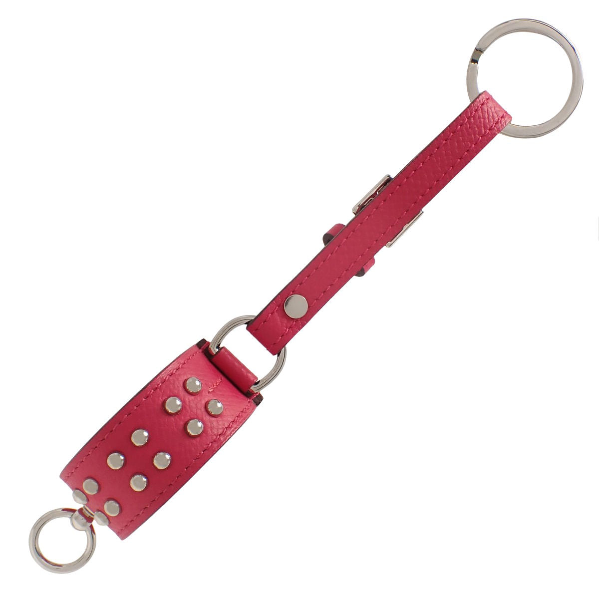 Collier de Chien Anno Veau Epsom Palladium Hardware Rose Extreme Silver Hardware A stamp