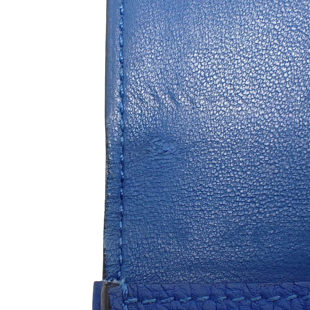 ドゴン カードケース トゴ パラジウム金具 ブルーゼリージュ シルバー金具 C刻印