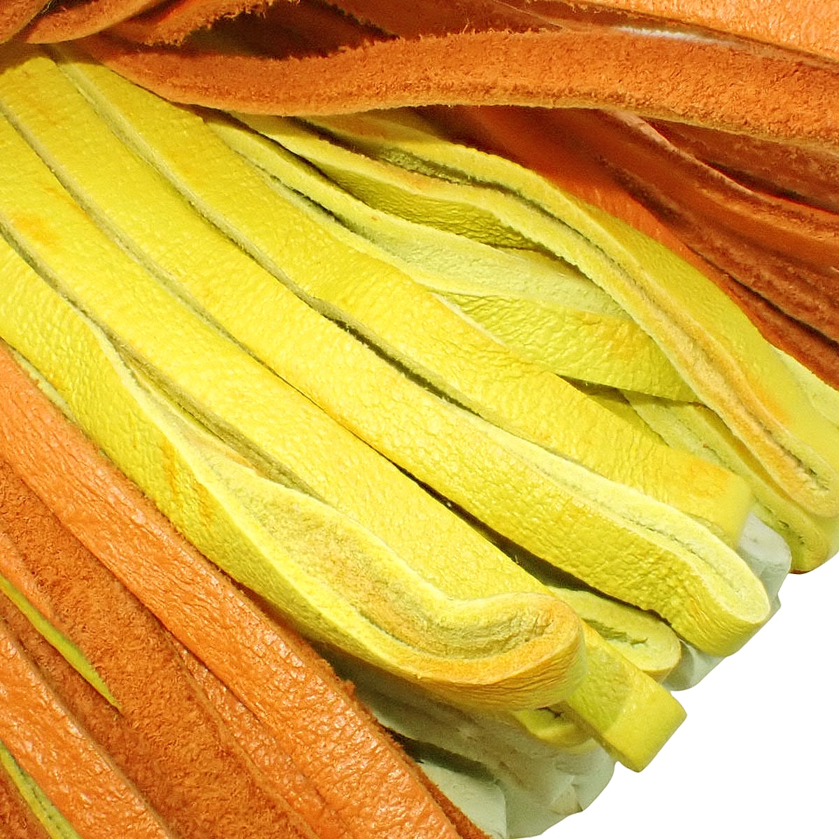 Carmencita Tricolor Agneau Milo Palladium hardware Orange Poppy Lime Vert Fizz