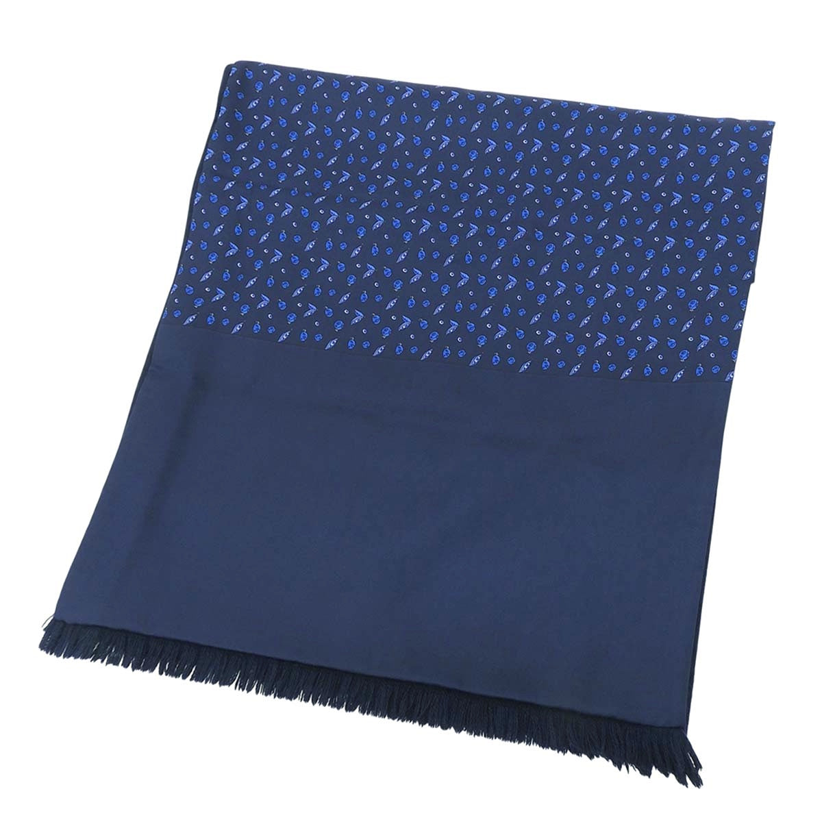 Ladybug Reversible Stole Silk Angora