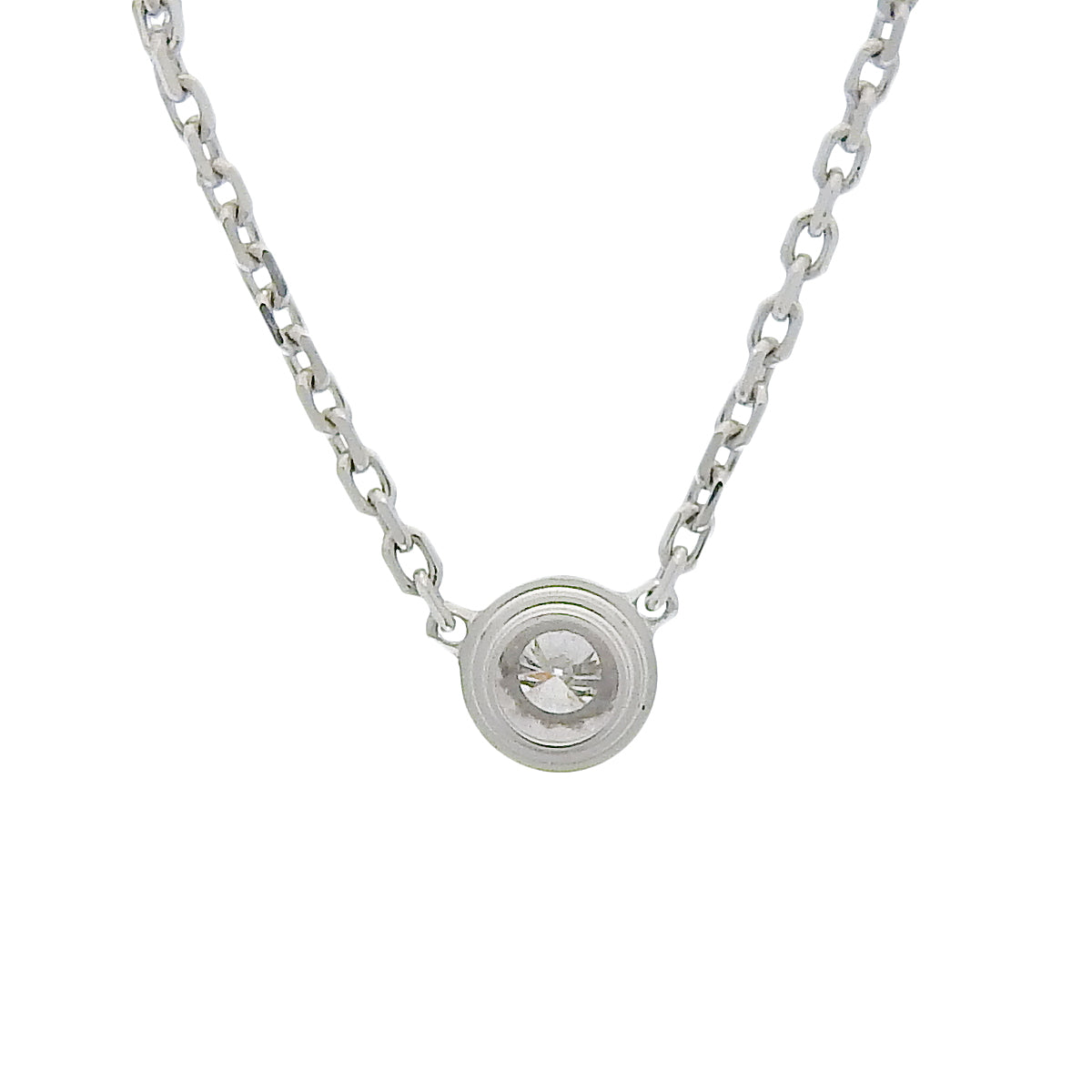 Damiani Necklace XS Diamond White Gold K18WG 2.3g