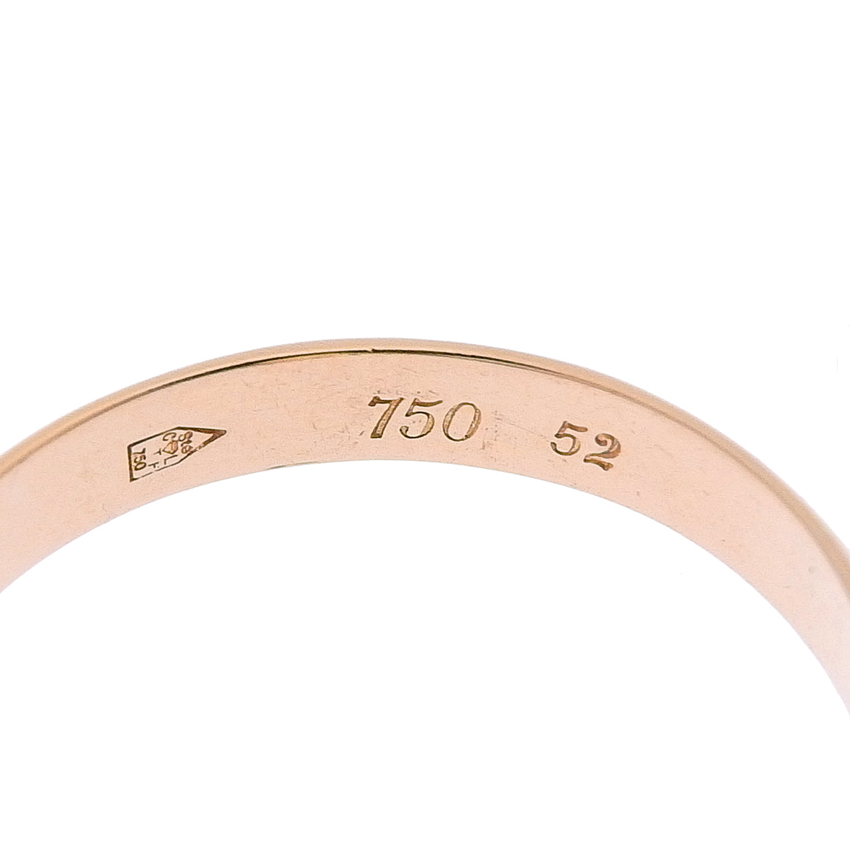 les must de Cartier トリニティリング K18YG K18WG K18PG 52 7.5g