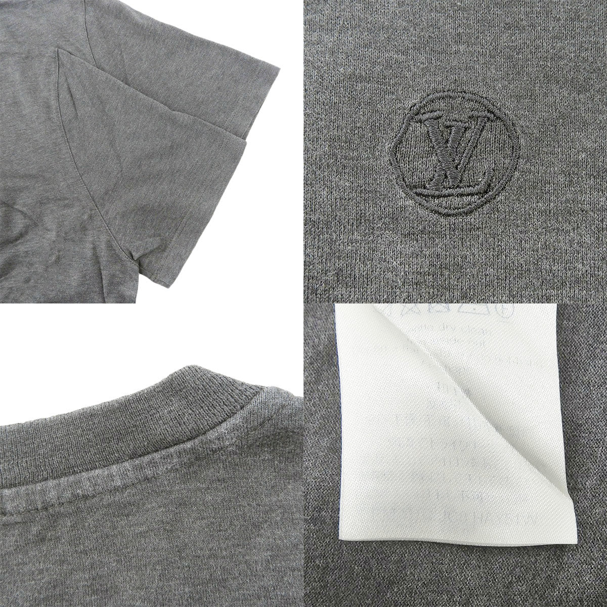 ロゴ刺繍 Tシャツ M