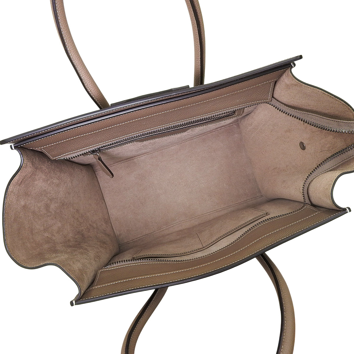 Luggage Mini Shopper Drummed Calfskin Souris