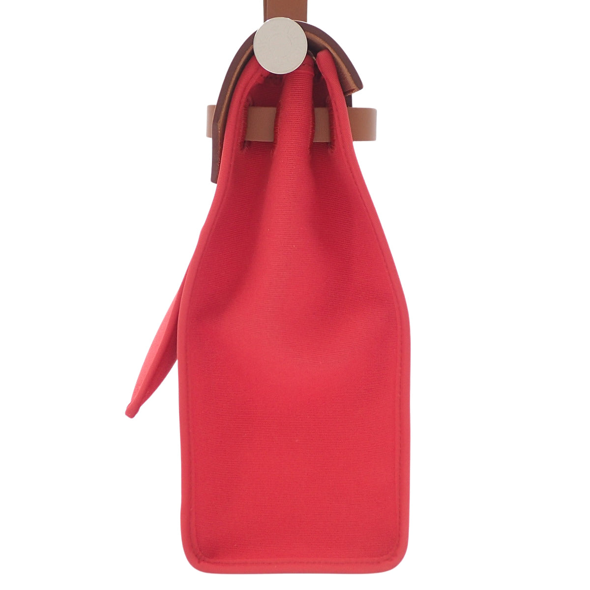 Herbag Zip PM Toile Officier Vache Hunter Palladium Hardware Bougainvillea Fauve D stamp