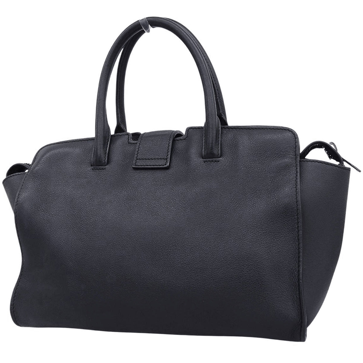Downtown Baby Cabas Leather Navy 436834