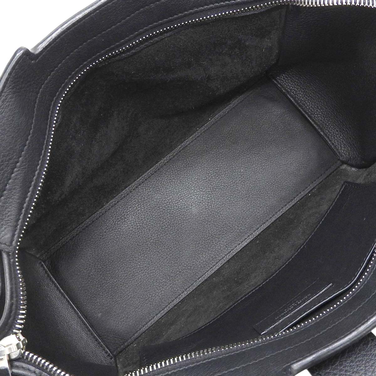 Downtown Baby Cabas Leather Navy 436834