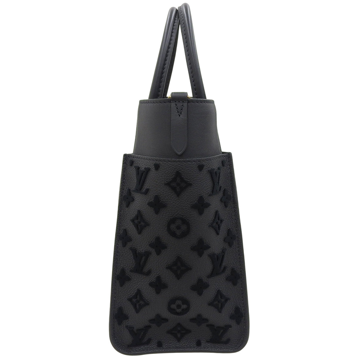 Monogram Tuffetage OnTheGo MM Leather Black M53826