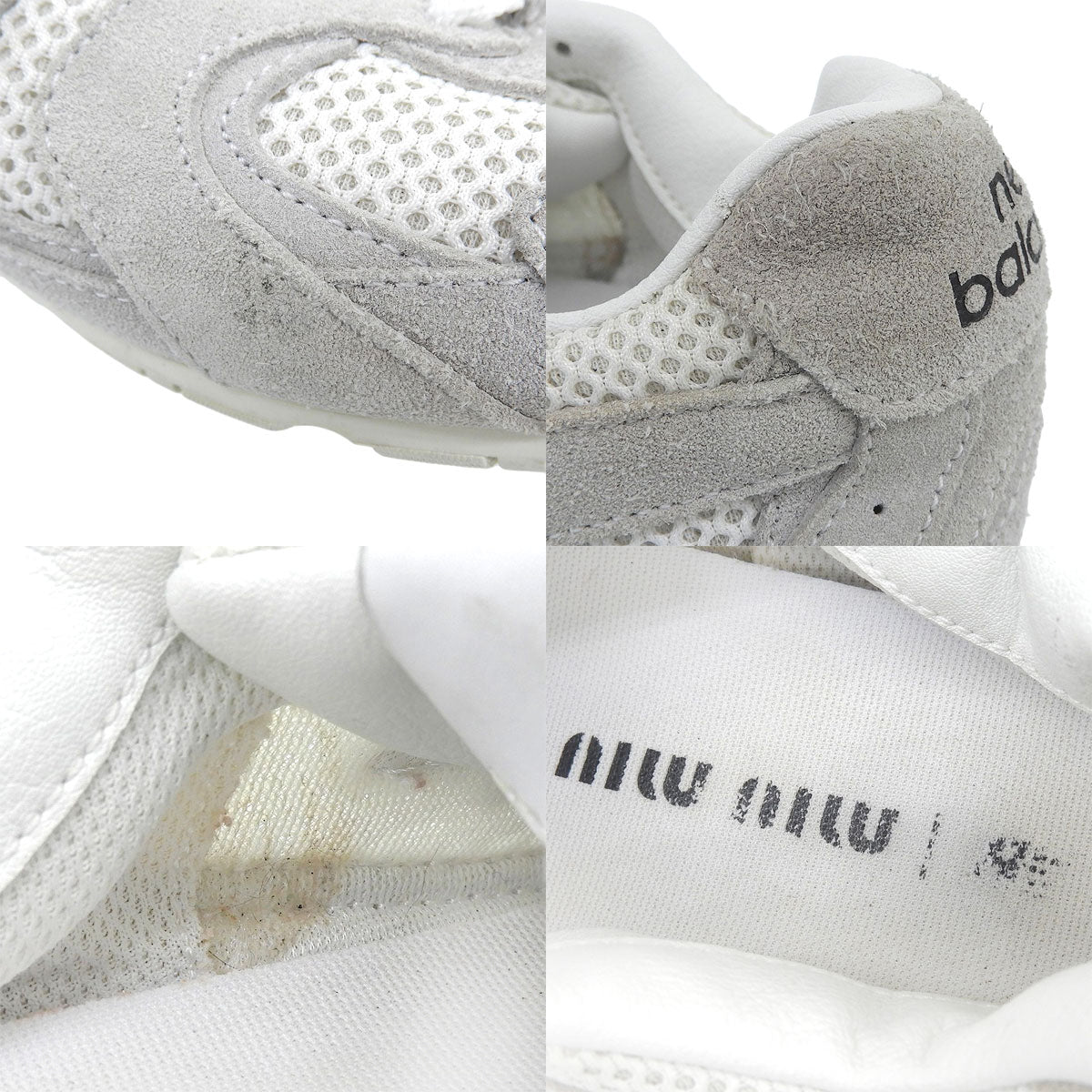 New Balance スエード×メッシュ スニーカー 41.5 ニューバランスコラボ