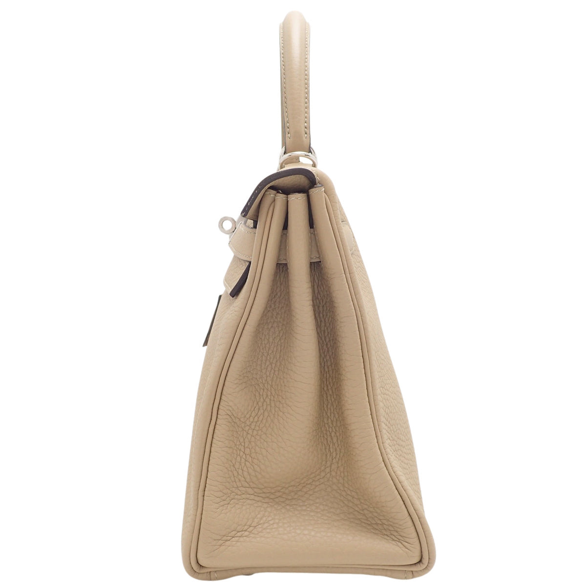 Kelly 28 (Sellier) Togo Palladium Hardware Trench Silver Hardware Z stamp