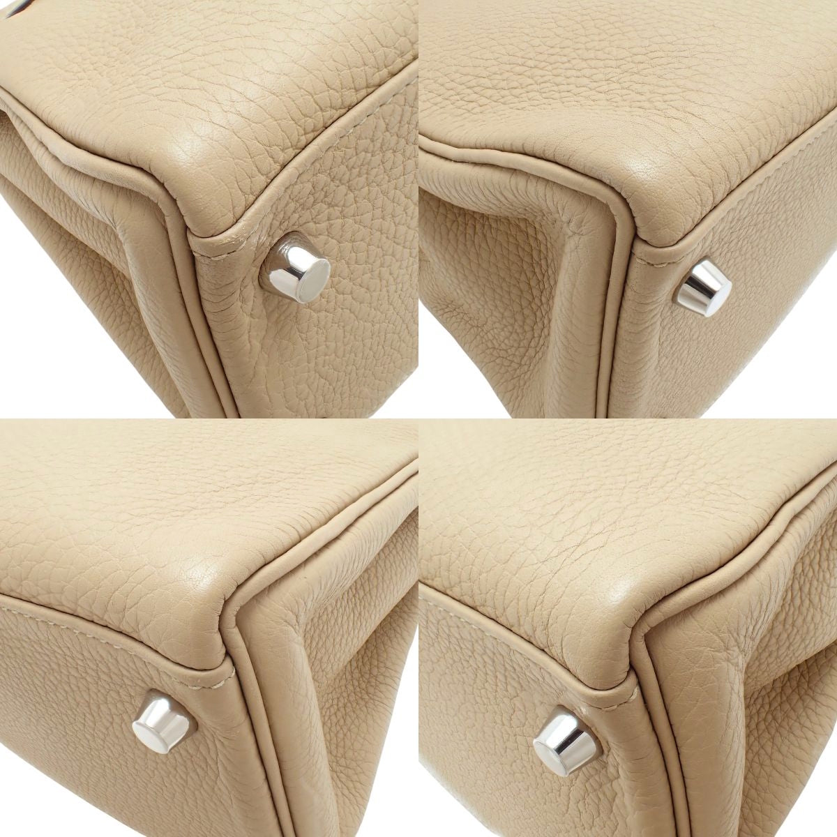 Kelly 28 (Sellier) Togo Palladium Hardware Trench Silver Hardware Z stamp
