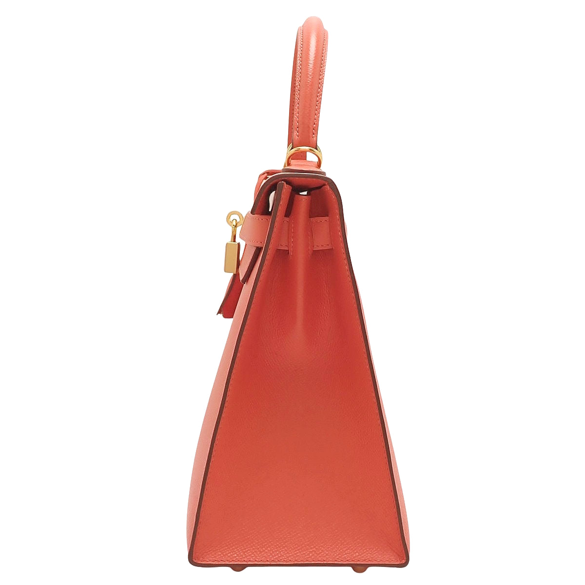 Kelly 28 (Sellier) Veau Epsom Rose Jaipur Gold Hardware T stamp