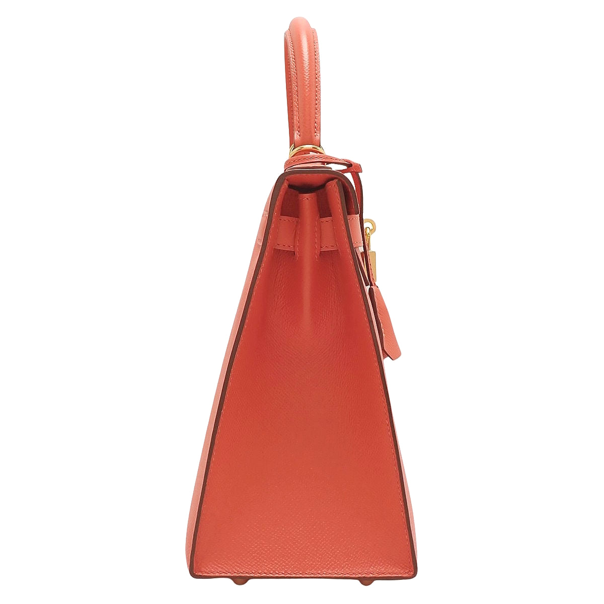 Kelly 28 (Sellier) Veau Epsom Rose Jaipur Gold Hardware T stamp