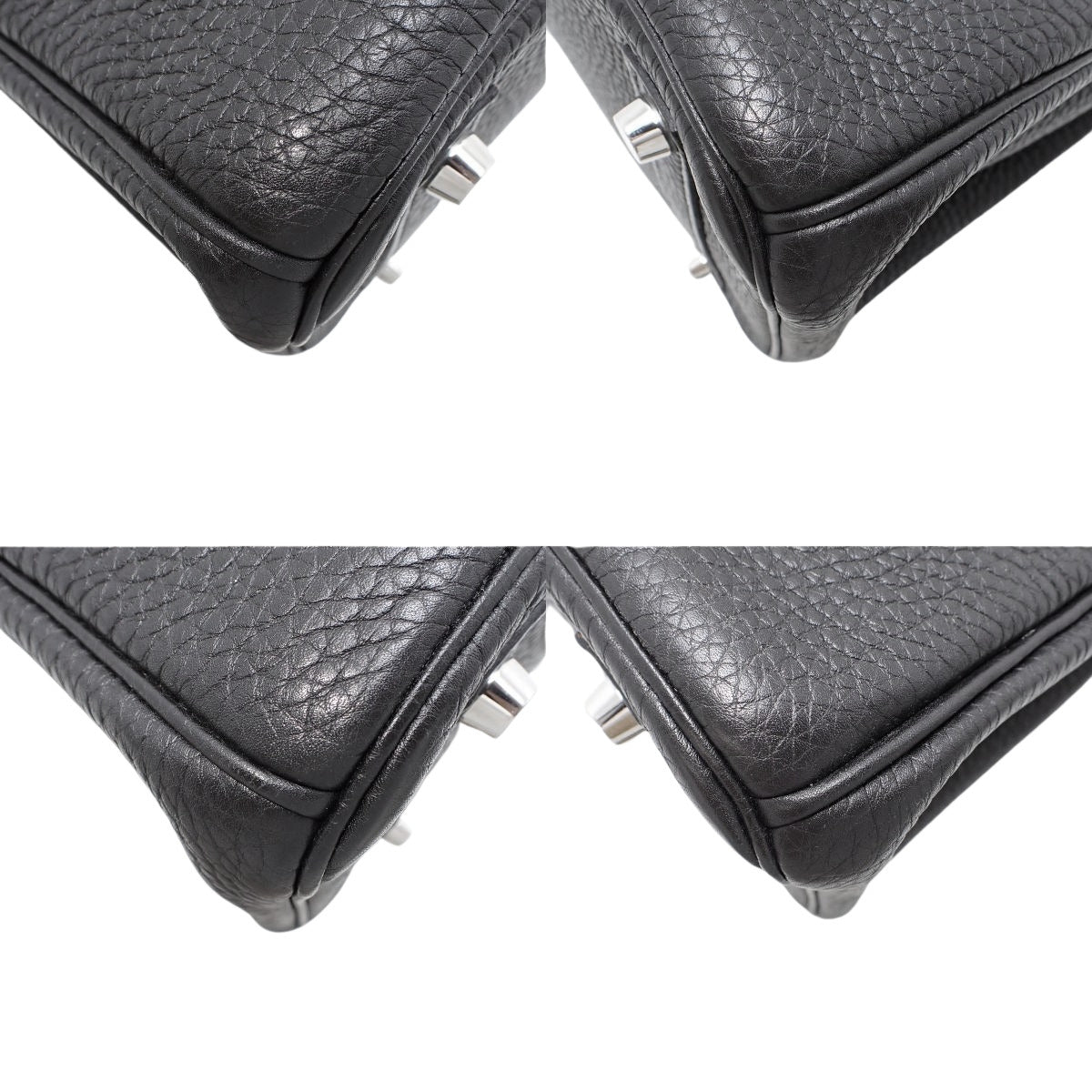 バーキン30 トゴ ブラック シルバー金具 □O刻印