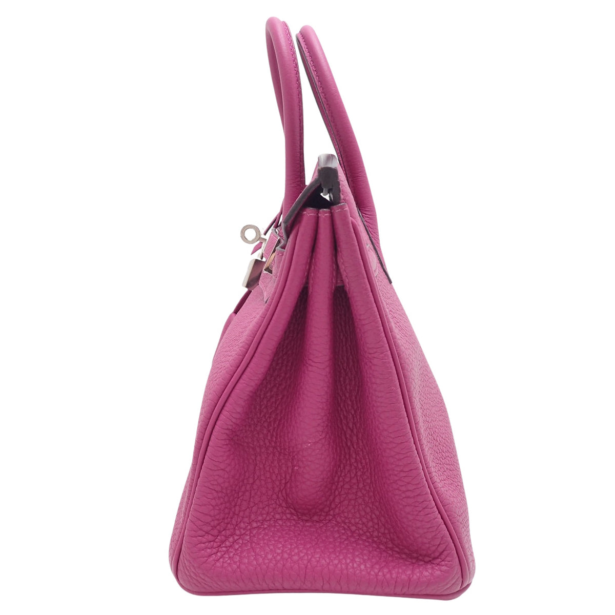 Birkin 25 Togo Palladium Hardware Rose Pourpre Silver Hardware A stamp