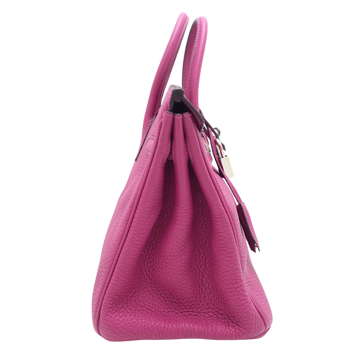 Birkin 25 Togo Palladium Hardware Rose Pourpre Silver Hardware A stamp