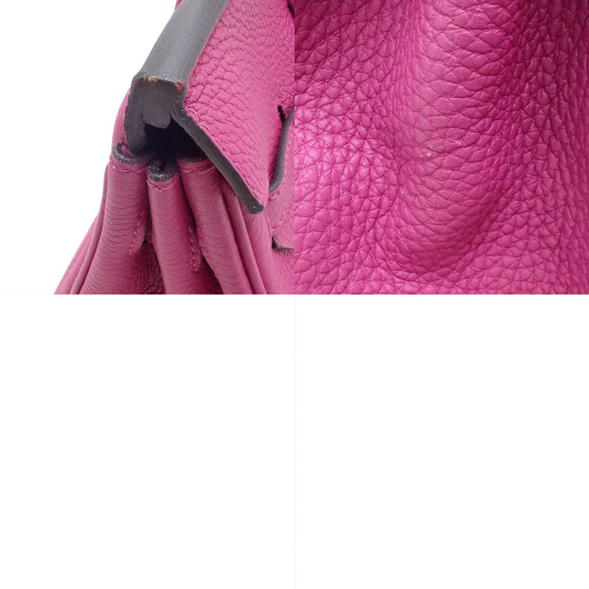 Birkin 25 Togo Palladium Hardware Rose Pourpre Silver Hardware A stamp