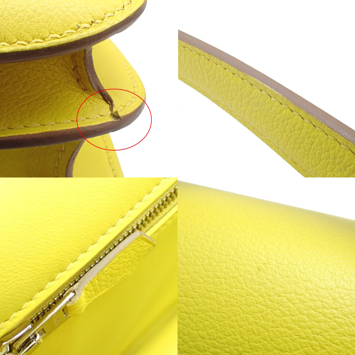 コンスタンス24 エバーカーフ パラジウム金具 ライム シルバー金具 D刻印