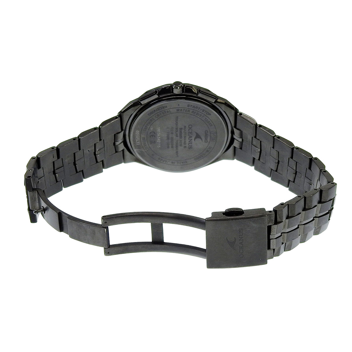 OCEANUS Manta OCW-S5000B-1AJF TI Black Solar Radio Men's Watch